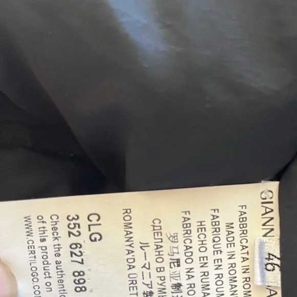 2014 Versace Collection Fall/Winter jacket. - Picture 4 of 4